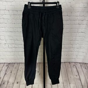 Standard James Perse Mixed Media Pants Black Size 1 (small)